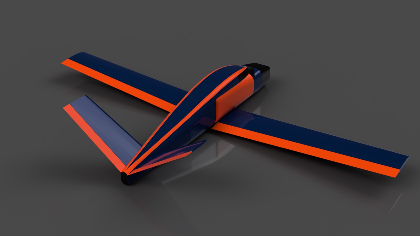 Study aircraft / geometry detail