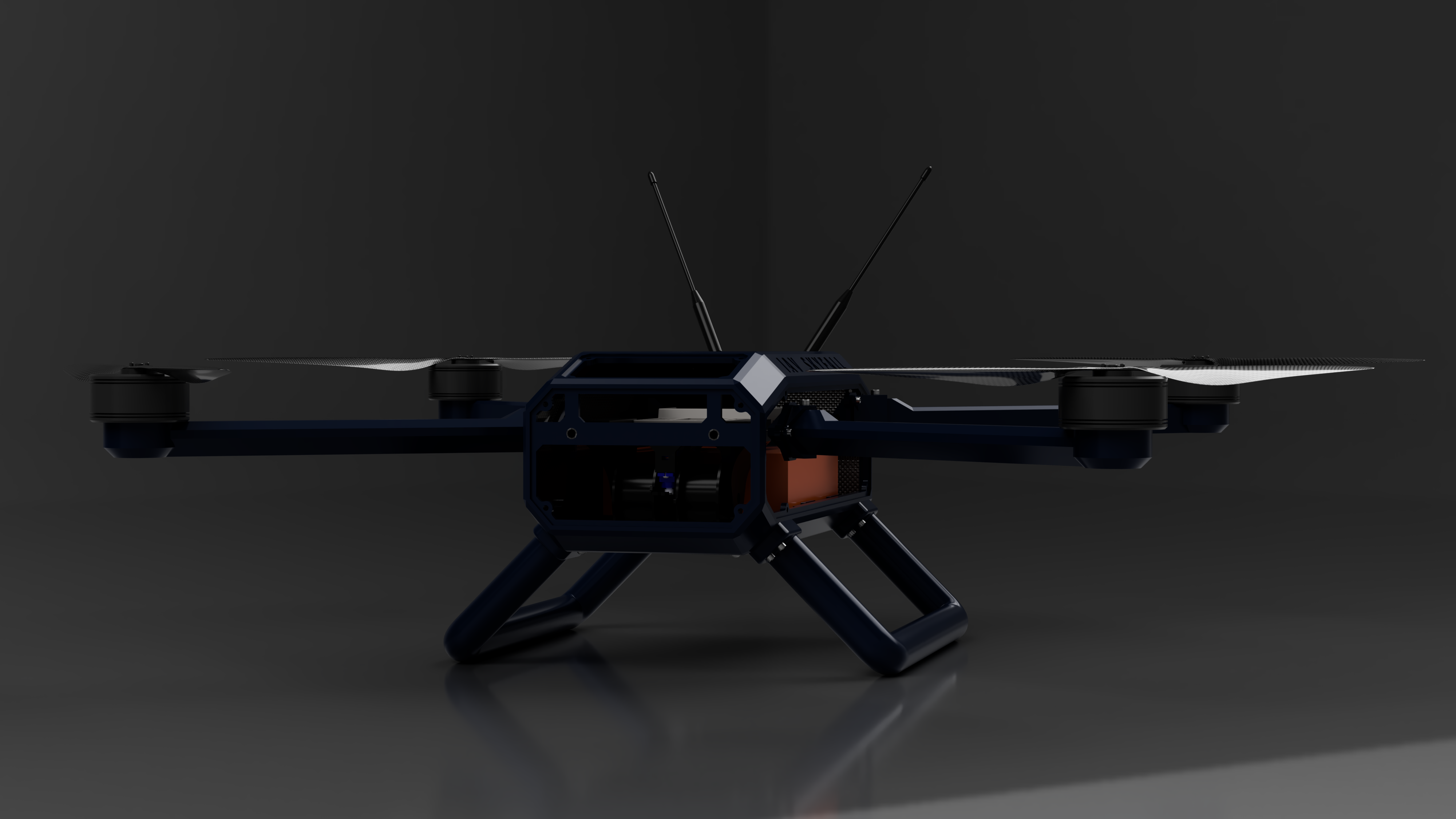 Skyfall drone design, view 2